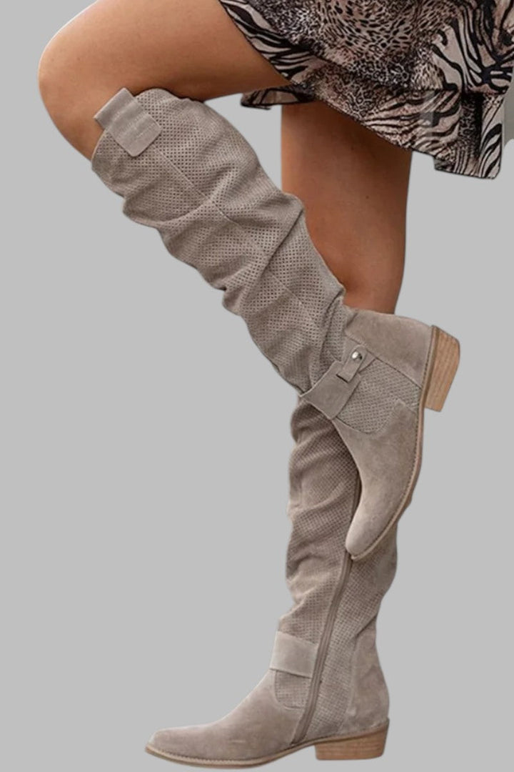 Emilia | Women's Over The Knee Slouch Boots