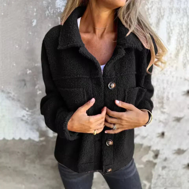 Vera | Women's Button Front Fleece Jacket