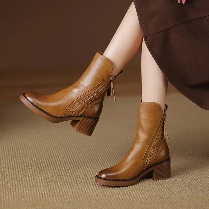 Mandy | Women's Block Heel Ankle Boots
