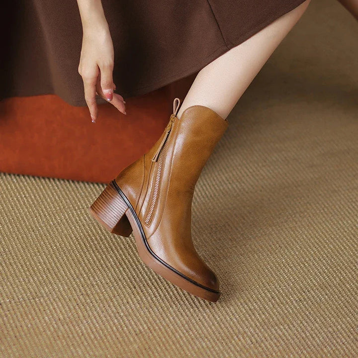 Mandy | Women's Block Heel Ankle Boots