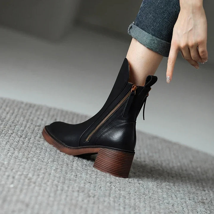 Mandy | Women's Block Heel Ankle Boots