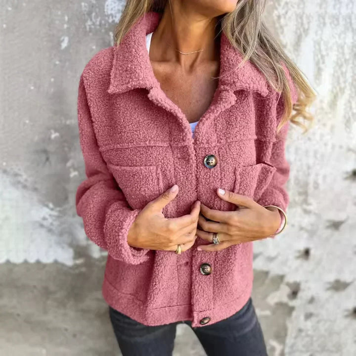 Vera | Women's Button Front Fleece Jacket
