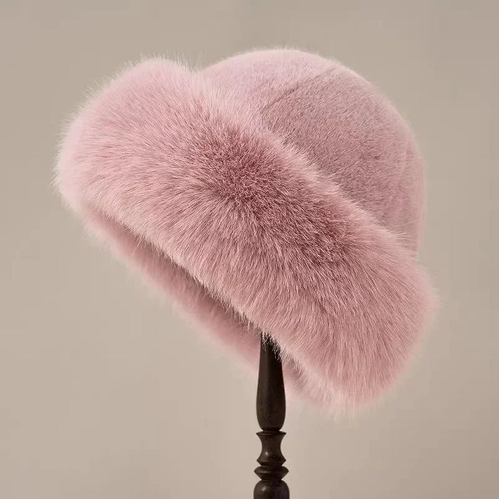 Kirsty | Women's Fluffy Trim Bucket Hat