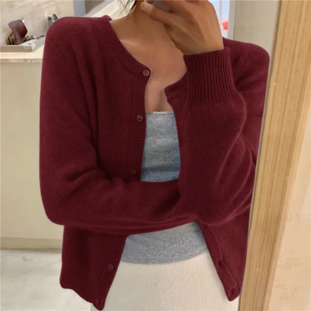 Doreen | Women's Button Front Knitted Cardigan