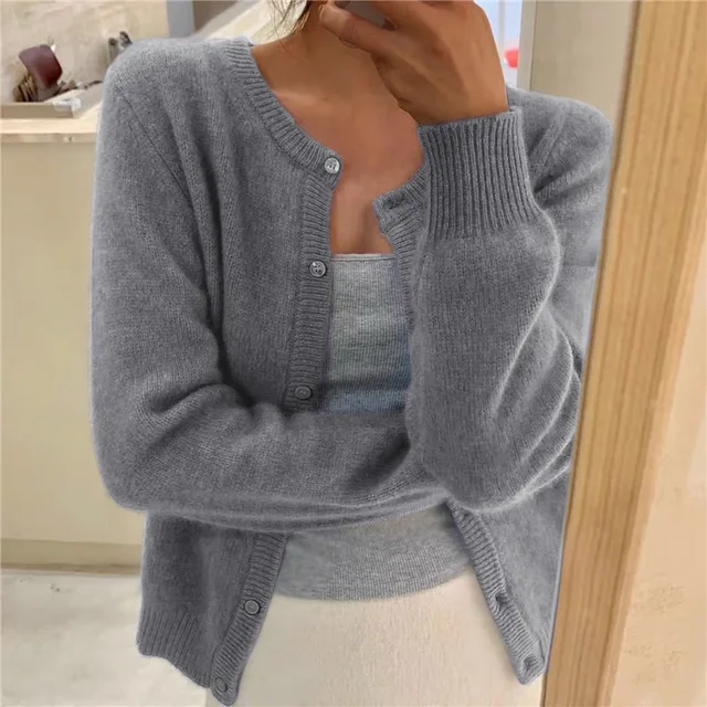 Doreen | Women's Button Front Knitted Cardigan