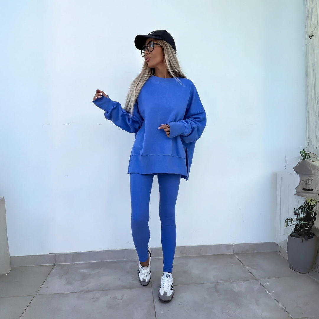 Mercedes | Women's Oversized Sweatshirt and Leggings Set