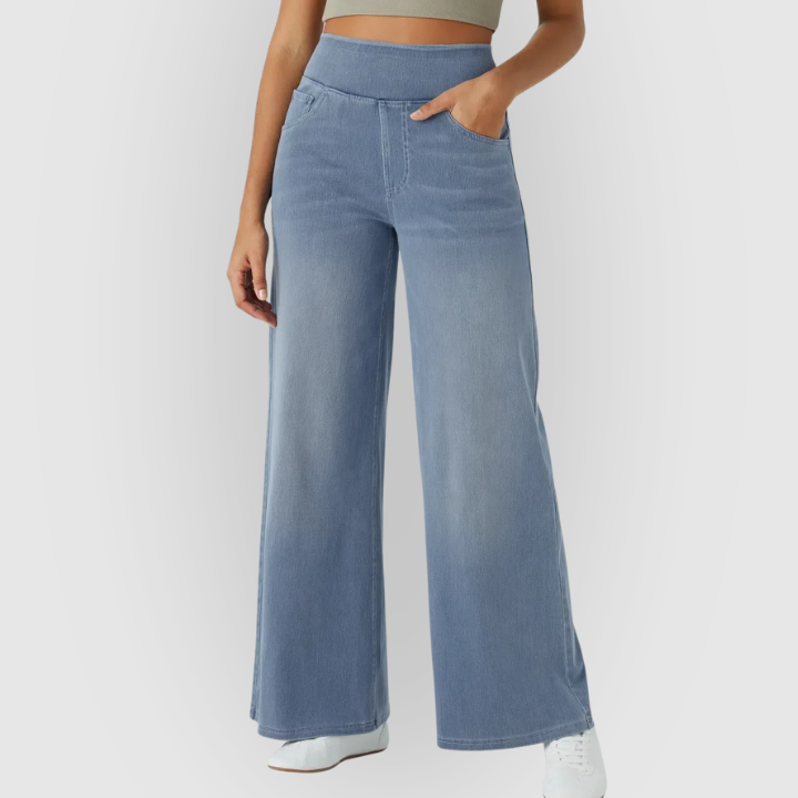 Lillie | Women's Wide Leg Denim Pants