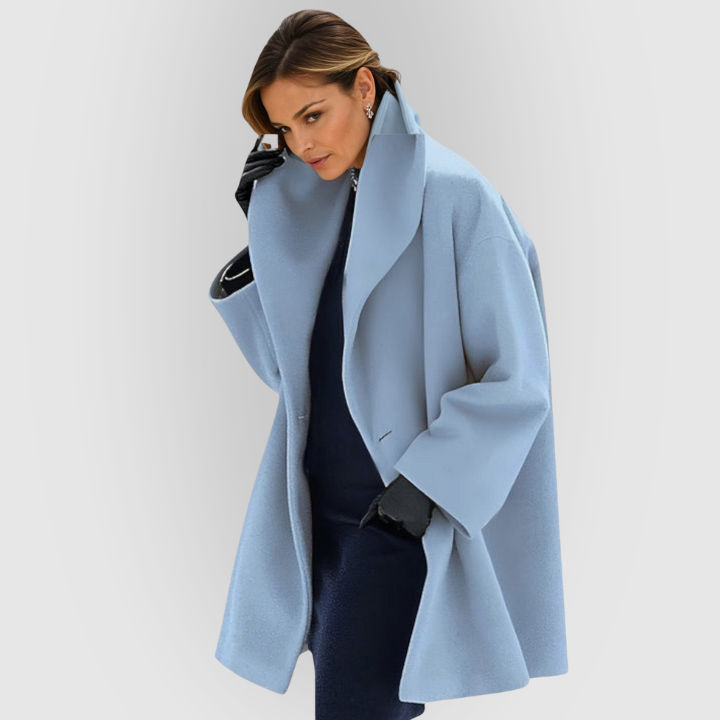 Amber | Women's Oversized Shawl Collar Coat