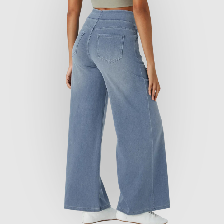Lillie | Women's Wide Leg Denim Pants