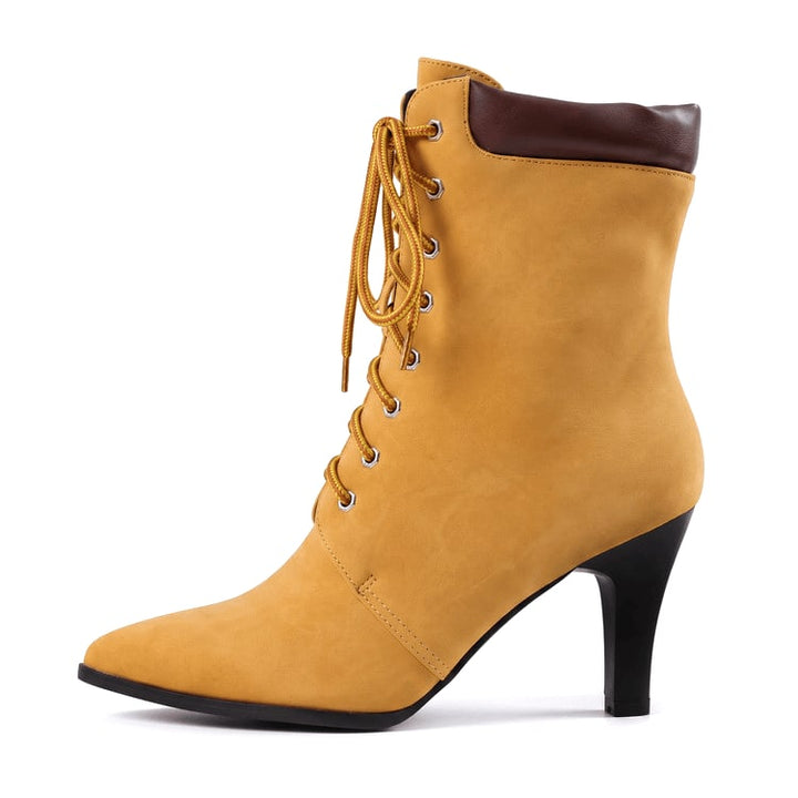 Eilidh | Women's Lace-Up Stiletto Ankle Boots