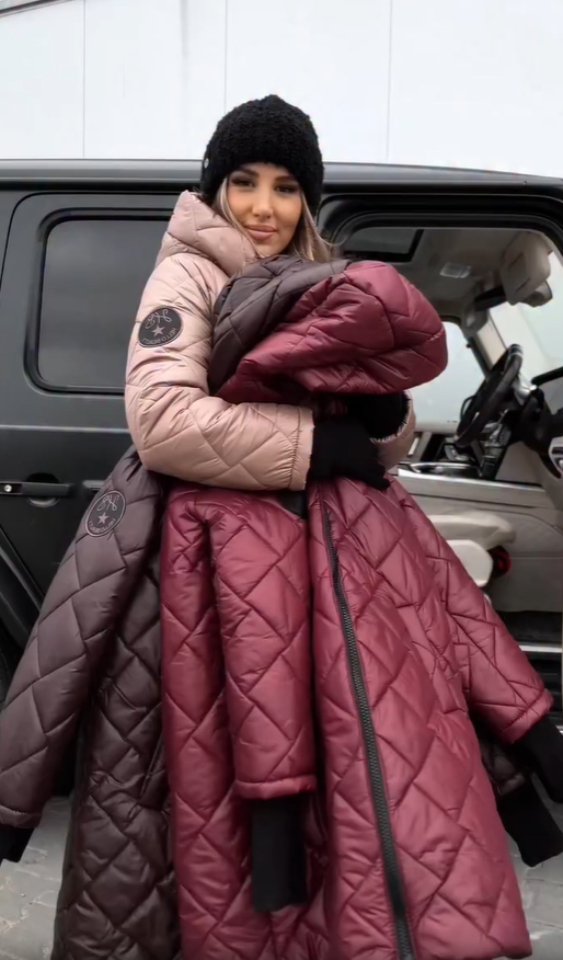 Rita | Women's Quilted Longline Hooded Jacket