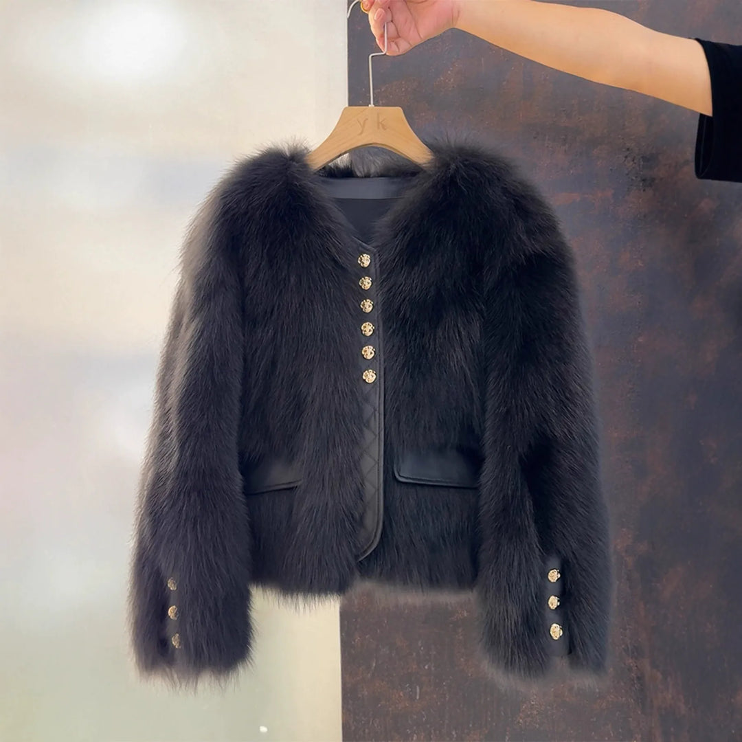 Marilyn | Women's Textured Cropped Jacket
