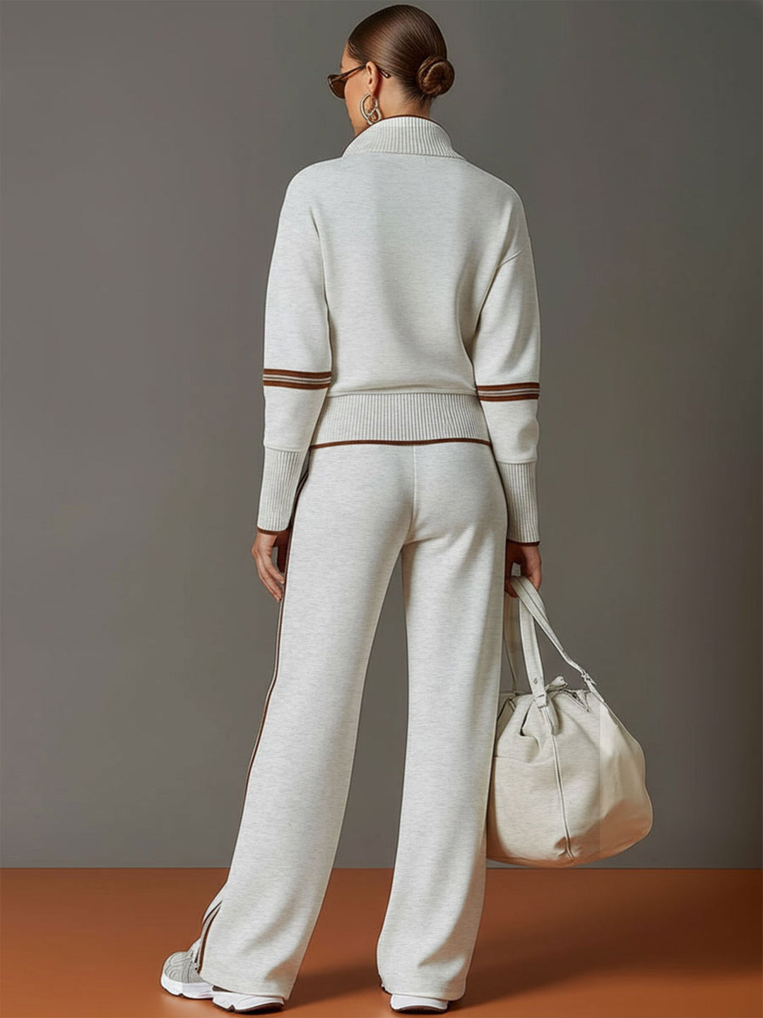 Aurora | Women's Half-Zip Sweatshirt Pants Set