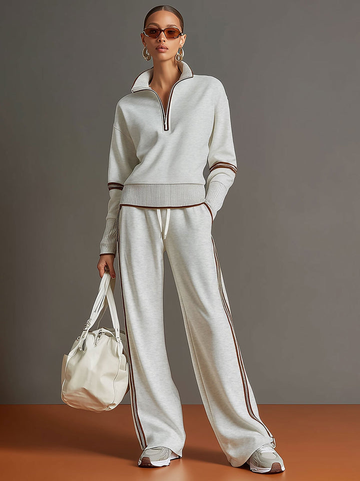 Aurora | Women's Half-Zip Sweatshirt Pants Set