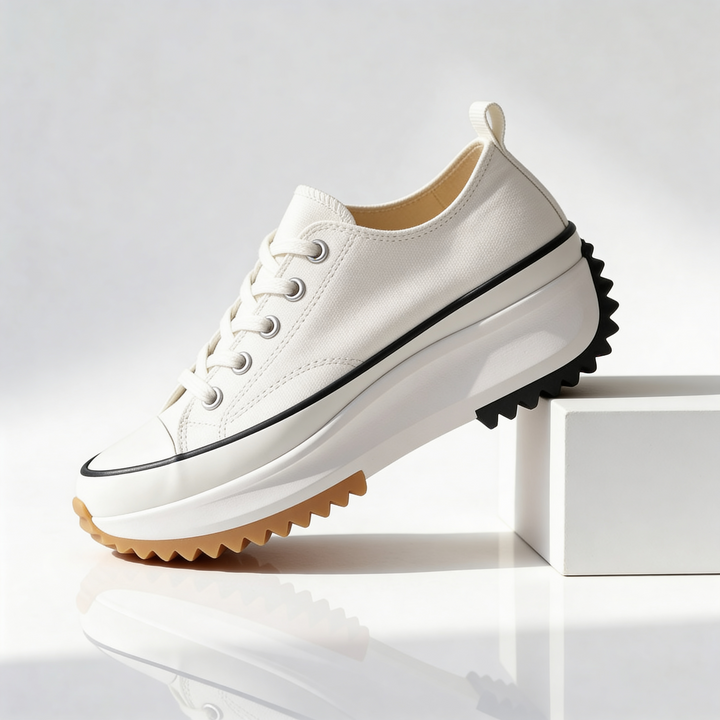 Robyn | Women's Tiger Print Platform Sneakers