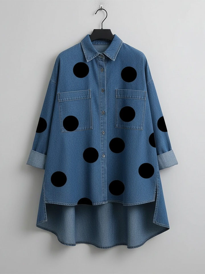 Marisa | Women's Polka Dot Overshirt