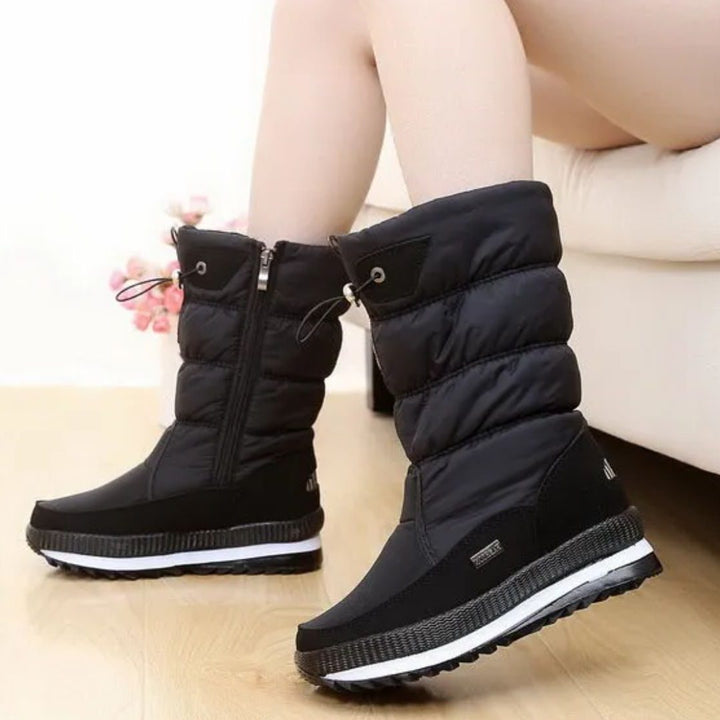 Libby | Women's Quilted Mid-Calf Snow Boots