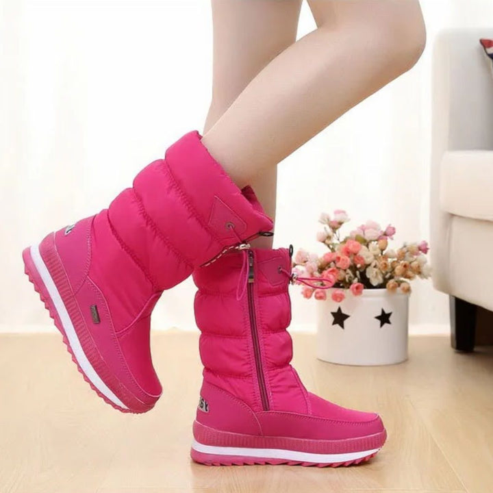 Libby | Women's Quilted Mid-Calf Snow Boots