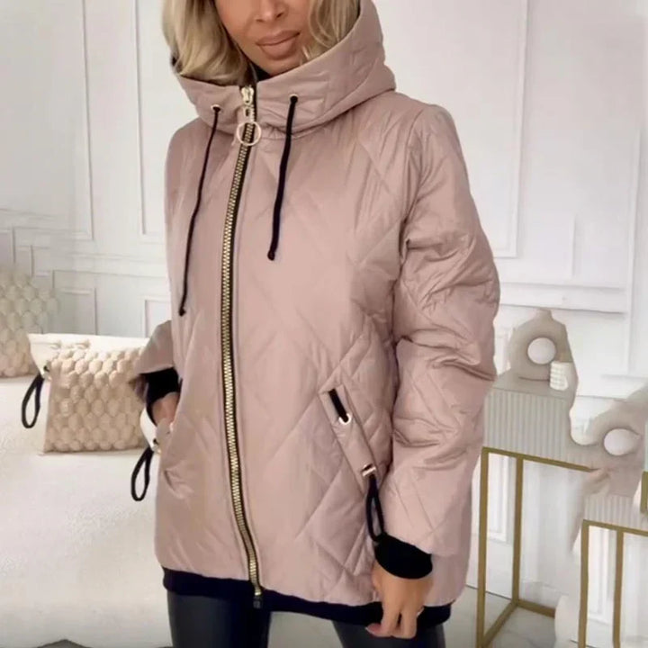 Adele | Women's Quilted Hooded Puffer Jacket