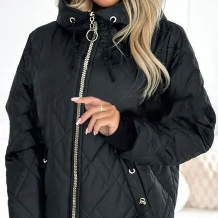 Adele | Women's Quilted Hooded Puffer Jacket