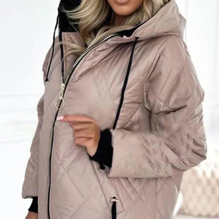 Adele | Women's Quilted Hooded Puffer Jacket
