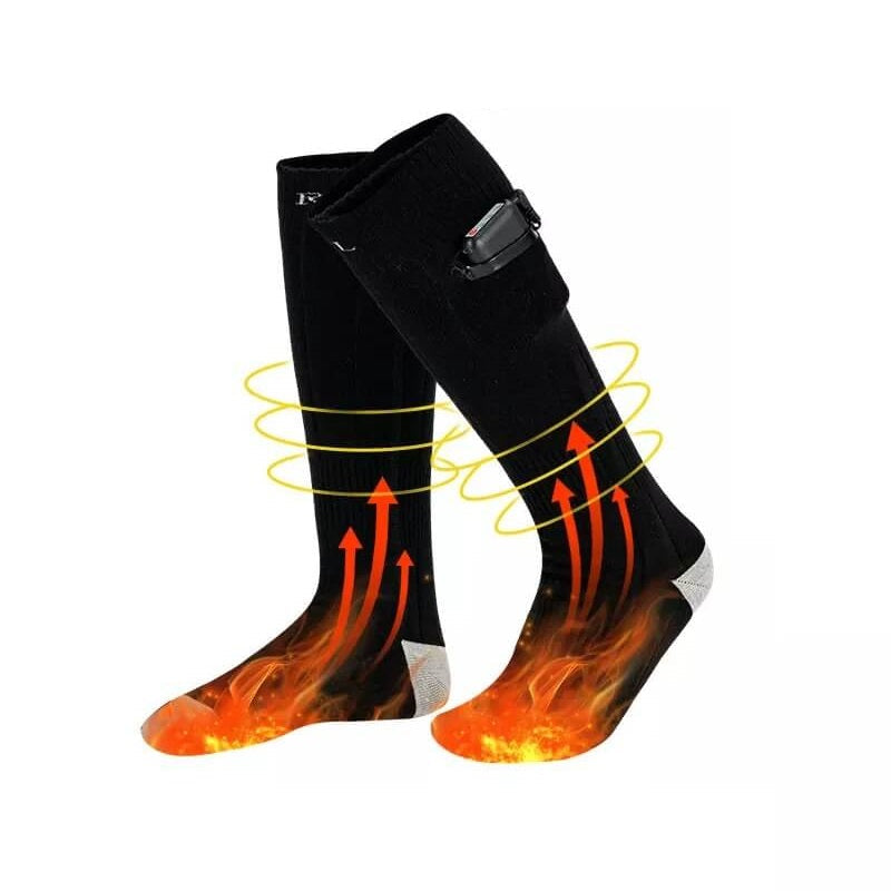 Lucille | Unisex Heated Knee-High Socks